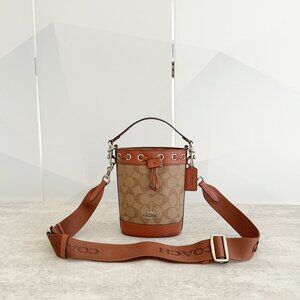 Coach mini bucket bag